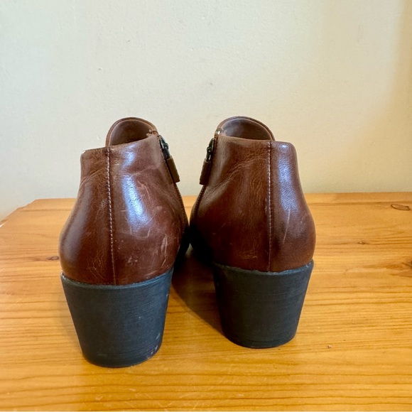 Dansko Raina Heeled Ankle Boot Brown Leather Women's 36 - Picture 8 of 11